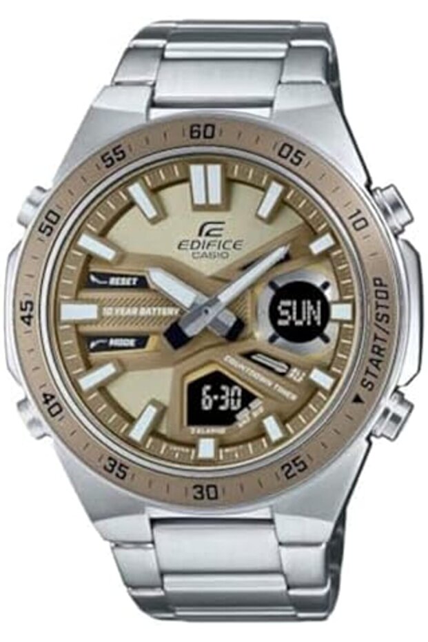 Edifice Men's Watch - EFV-C110D-1A3VDF Black Dial - 2