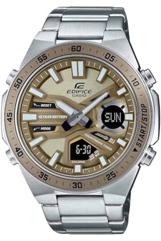 Edifice Men's Watch - EFV-C110D-1A3VDF Black Dial - 1