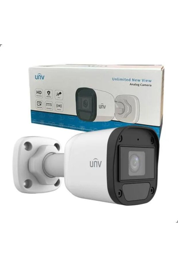 UNİVİEW 2MP 2.8MM LENS AHD DAHİLİ SESLİ 1080P IR BULLET KAMERA - 1