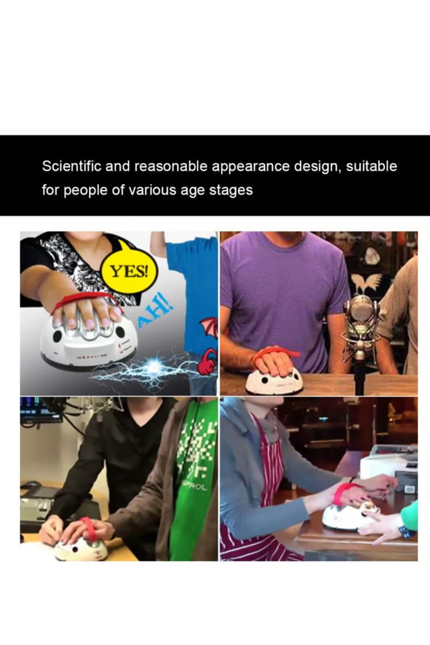 Funny Party Electric Shock Lie Detector Entertaining, Unique Design Toy - 4