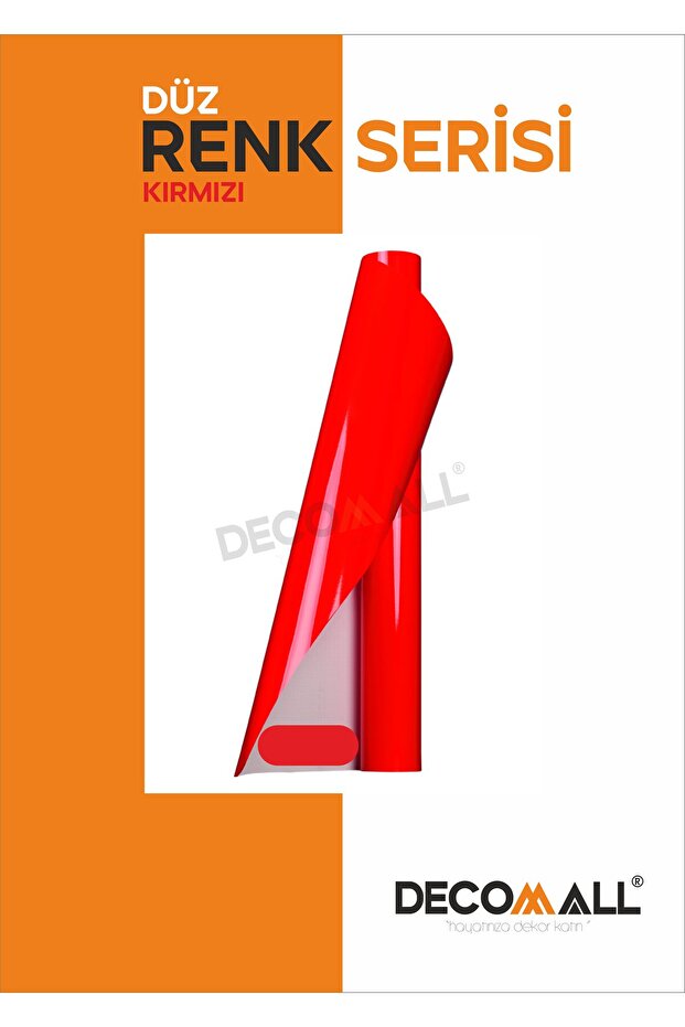 Düz Renkler Mobilya Masa Fayans Zemin Dolap Mutfak Kaplama Kendinden Yapışkanlı Folyo 122 x 100cm - 1