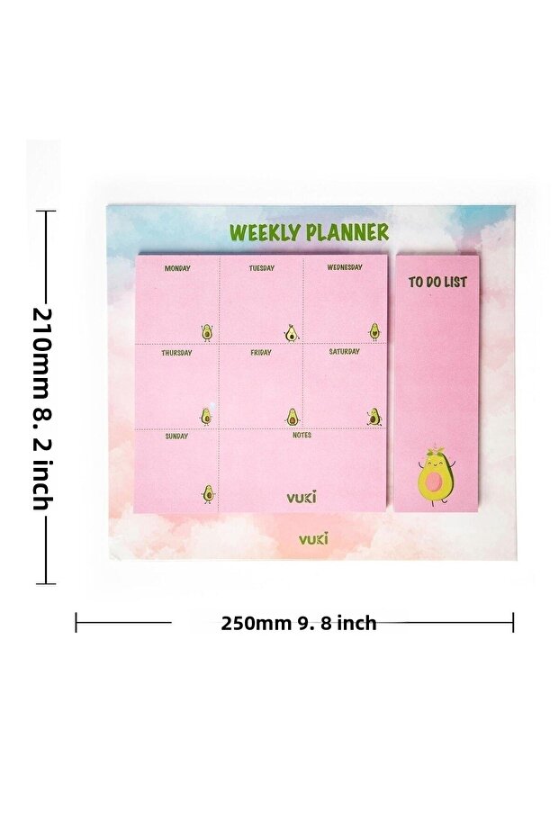Table Top Weekly Planner Notebook - 3