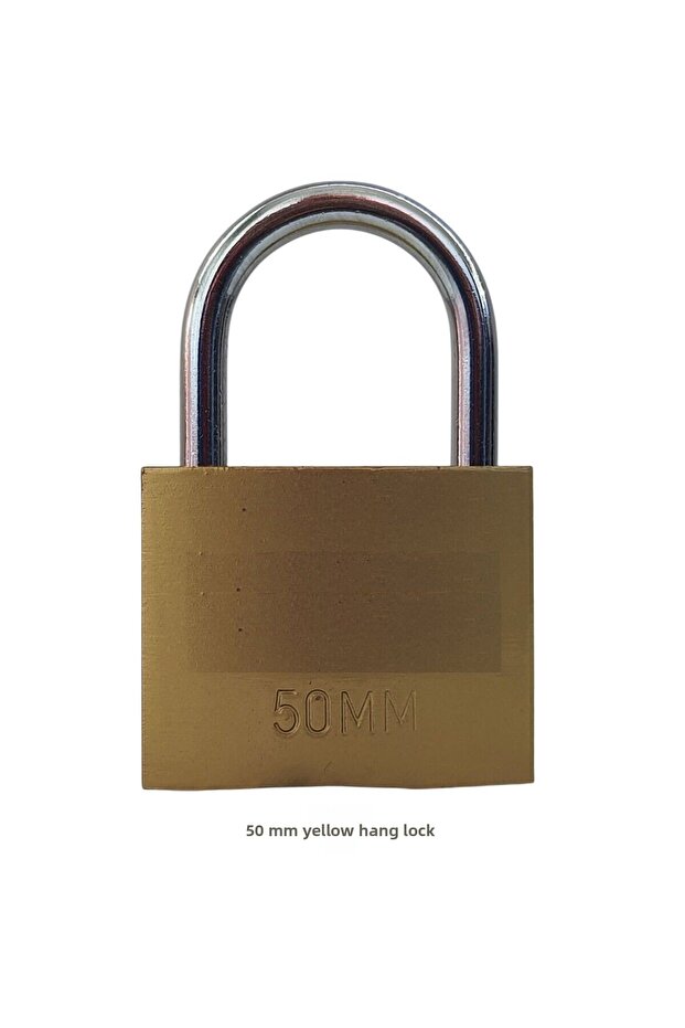 Asma Lock 50mm Yellow - 1