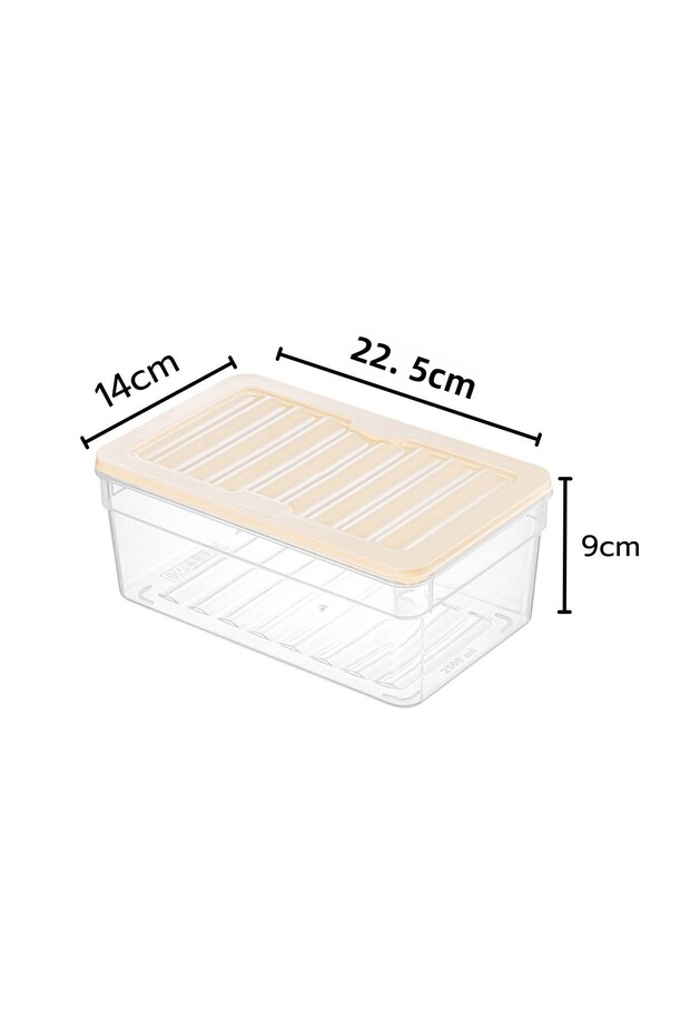 10 Piece Set Freshbox Storage Container Suitable for Microwave and Diffraction - 6