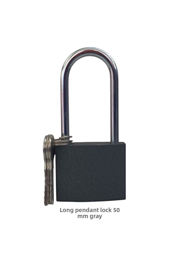 Asma Lock 50mm Long Hook Gray - 5