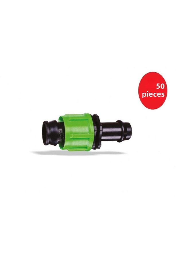 Nipple 22*20 Outlet Insert with Nut Nipple Irrigation Drip Equipment (50 Pieces)