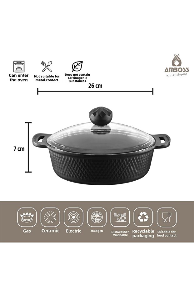 طقم أواني طهي كوفارس كاست مكون من 7 قطع - 5