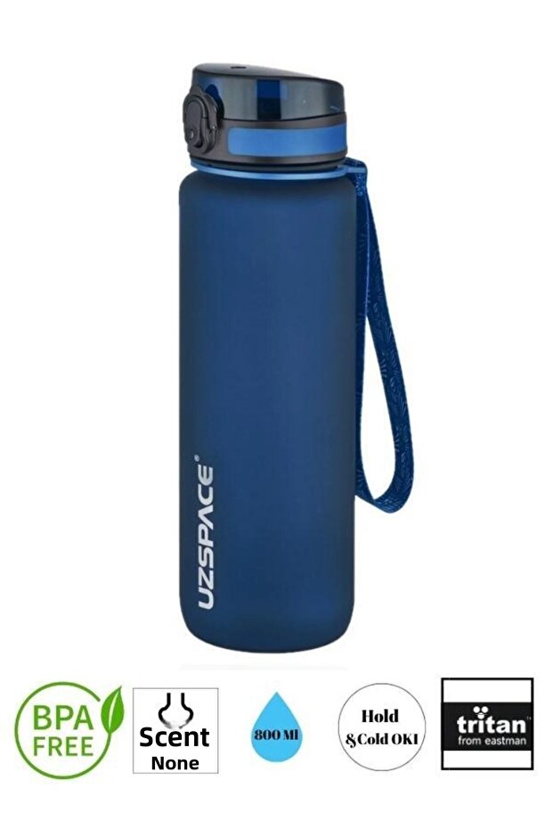 Uzspace Snatch Tritan Water Bottle - 800ml