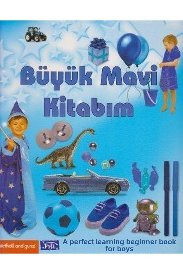My Big Blue Book & a Perfect Learning Starter Book for Boys
