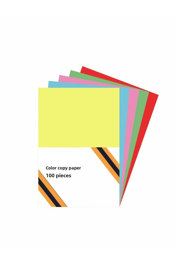 ورق ملون A4 100 قطعة - 1