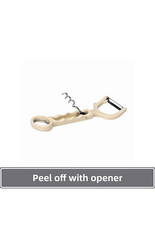 Peeler with Opener