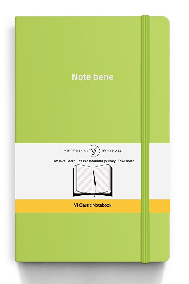 Nota Bene Classic Flexible Cover Notebook, 13x21 cm, Striped