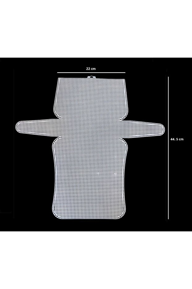 Plastic Bag Canvas 22X44.5 cm