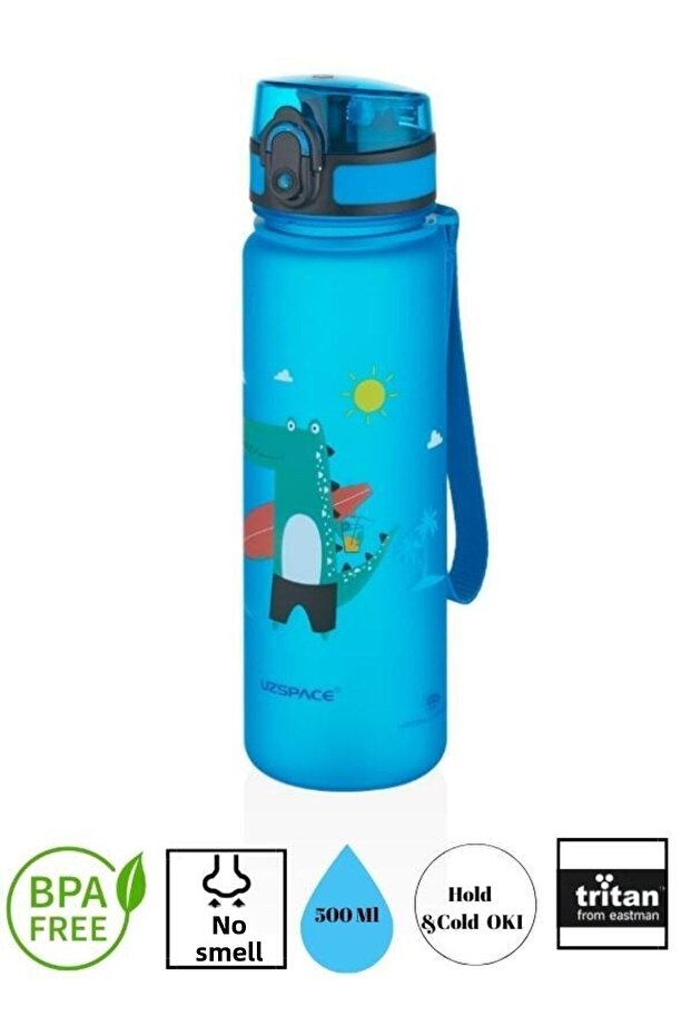 Uzspace Tritan Water Bottle - 500ml