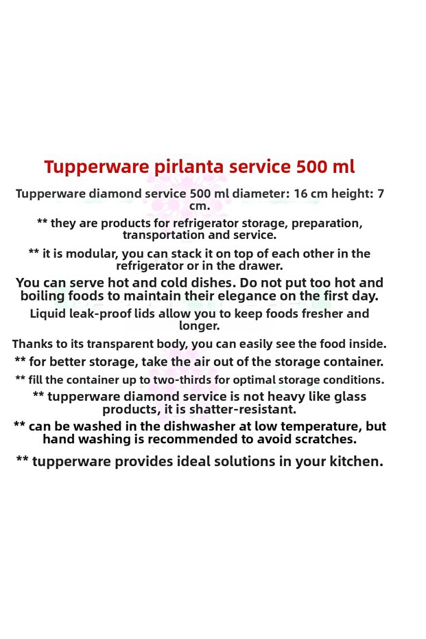 حاوية تخزين الماس المكونة من قطعتين سعة 500 مل Hsgl - 2