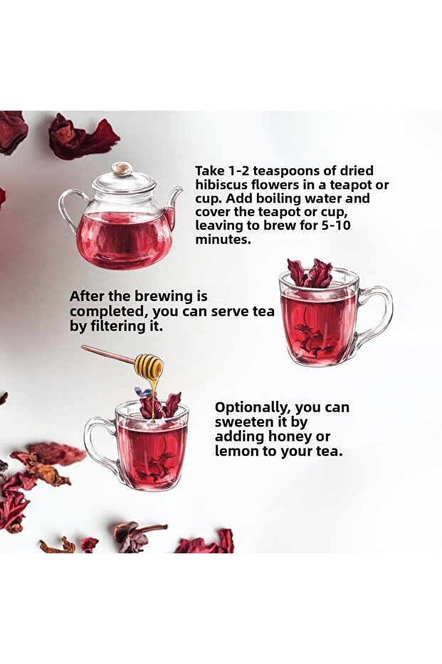 شاي الكركديه 50 جرام - 3