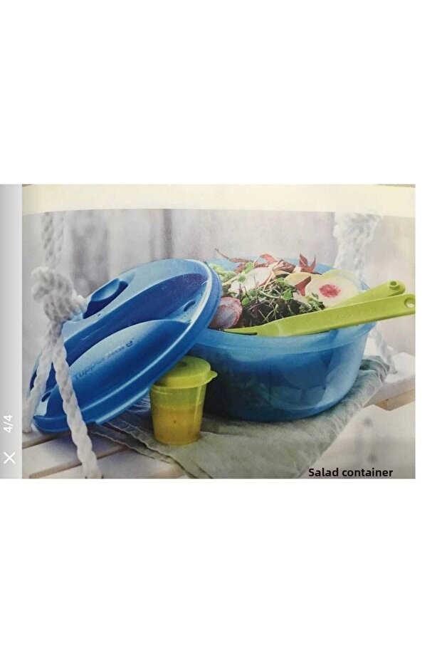 حاوية سلطة مع صلصة 1.5 لتر - 2