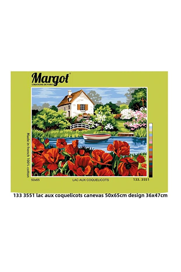 Tapestry 50X65Cm- Lake of the Poppies