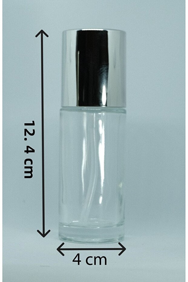 Lotion and Cream Bottle 50 ml 5 Pieces (Refillable) Empty Transparent Bottle - 8