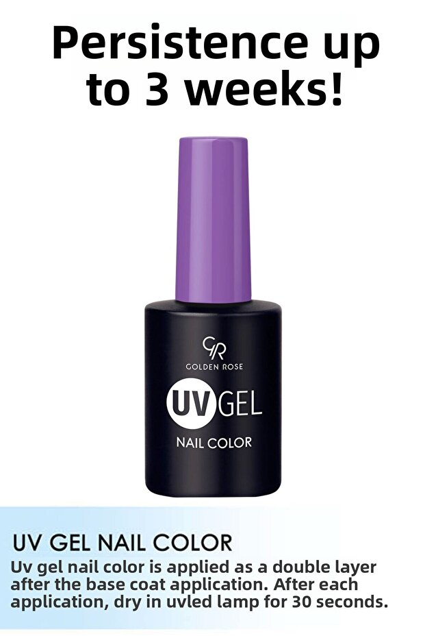 Uvgel Nail Color Permanent Nail Polish 134