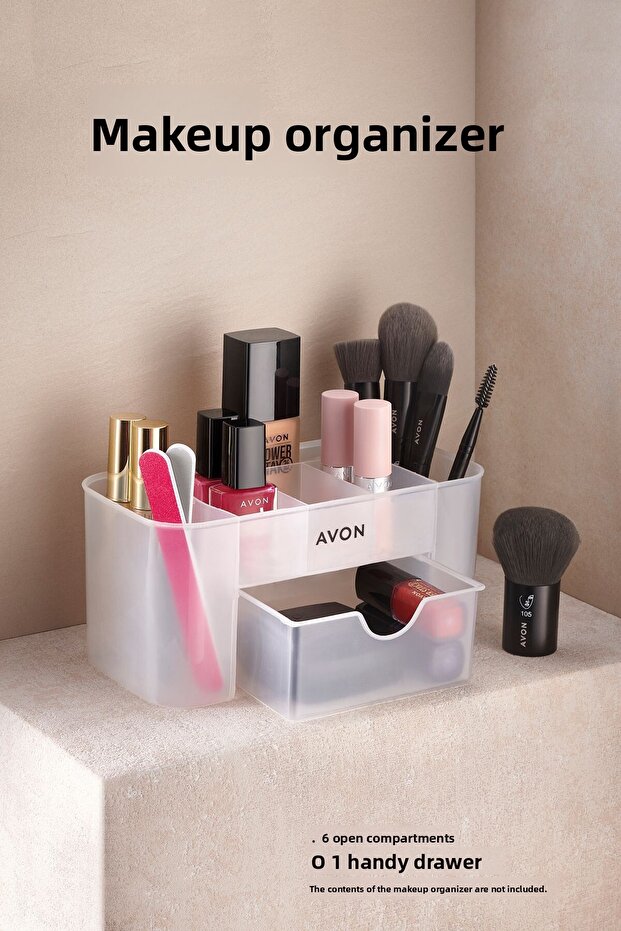 Transparent Makeup Organizer - 1