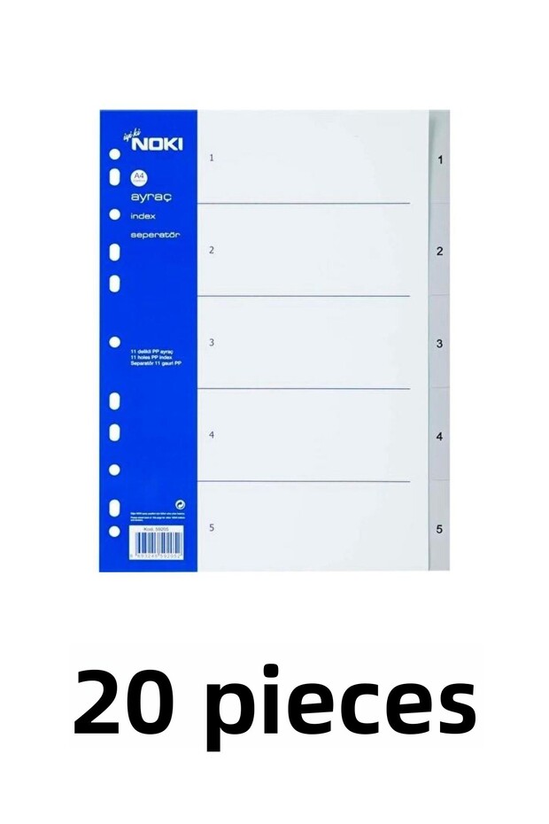 20 قطعة 1-5 أرقام فاصل فاصل - 1