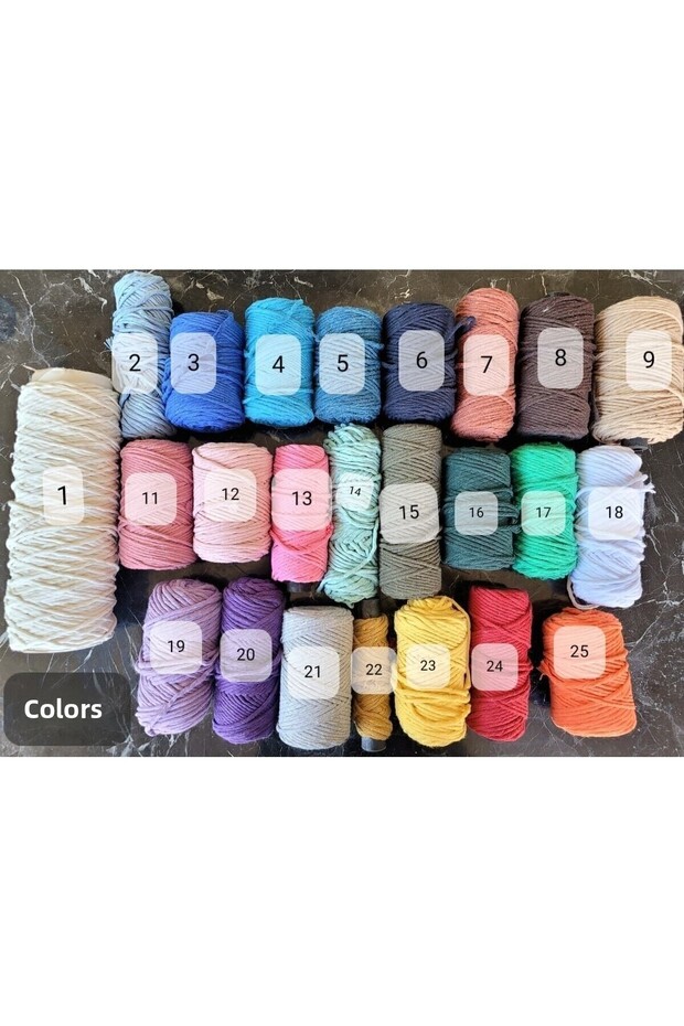 Macrame Keychain (30 PCS) - 4