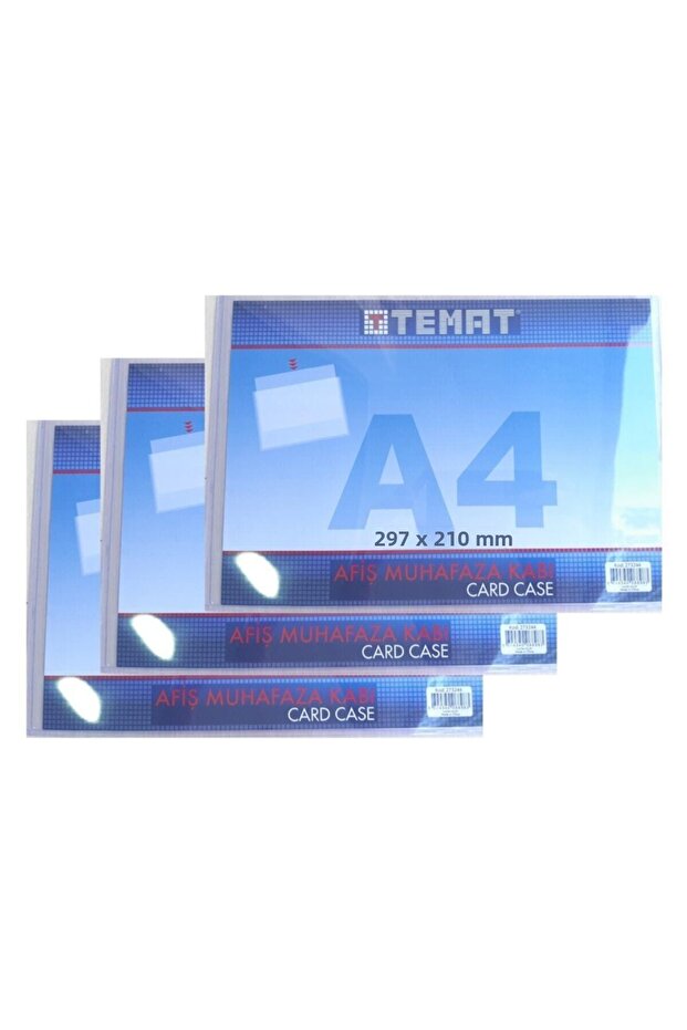 حاوية تخزين لافتة A4 3 قطع - 1