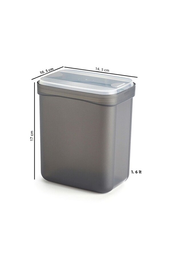 Rectangular Storage Container 1.6 Lt Dry Food Container Hsgl - 2