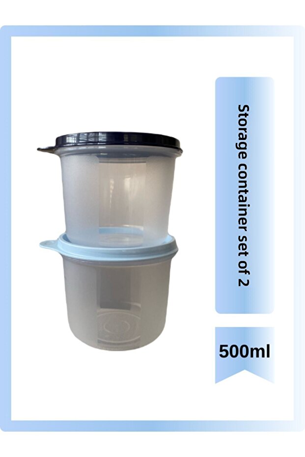 2 Pieces Storage Container - 1