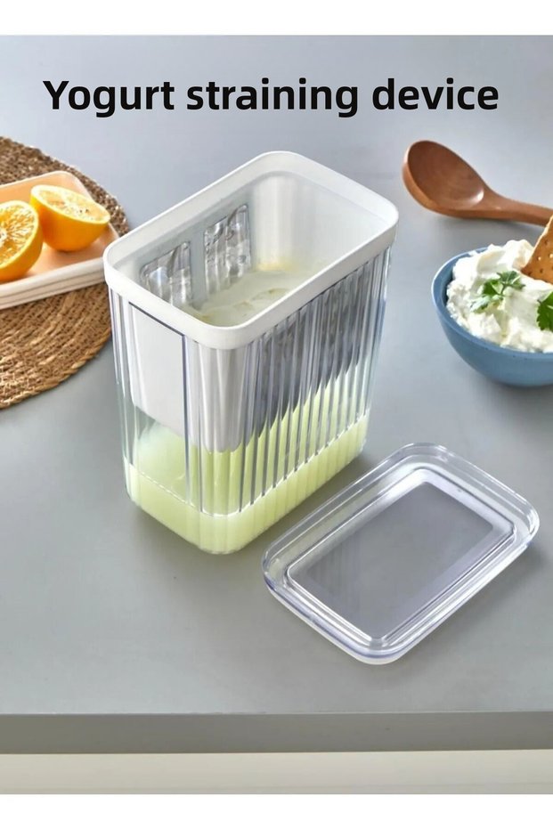 Household straining yogurt maker apparatus soy milk whey separator juice strainer container filter