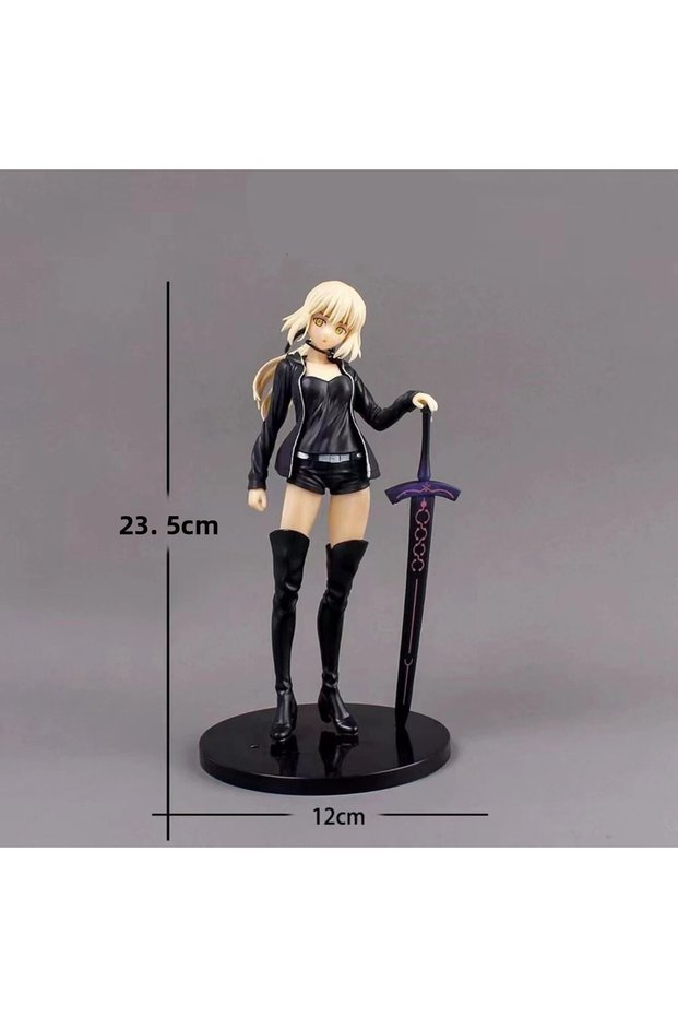 Bandai 23cm Saber 23cm Fate/Grand Order Anime Figure Swordsman Saber Action Figure Arturia Pendragon