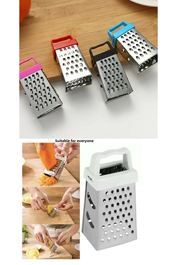 Mini Fridge - Decorative Magnet, Garlic, Lemon and Cheese Grater