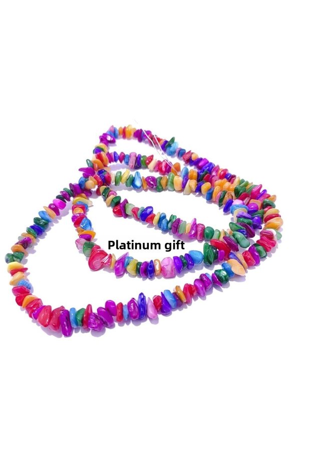 Natural Colored Mother of Pearl Stone Broken String Natural Stone Natural Stone