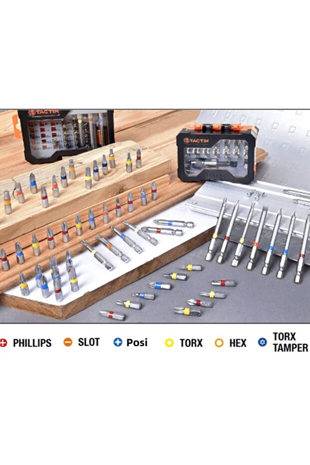 مجموعة رؤوس مفكات البراغي ذات تفاصيل رمز اللون مكونة من 29 قطعة - 2
