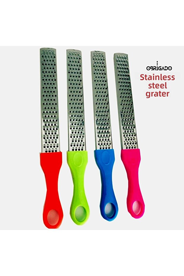 Best Quality Unbreakable Stainless Steel - Long Fine Chocolate Cheese Garlic Grater