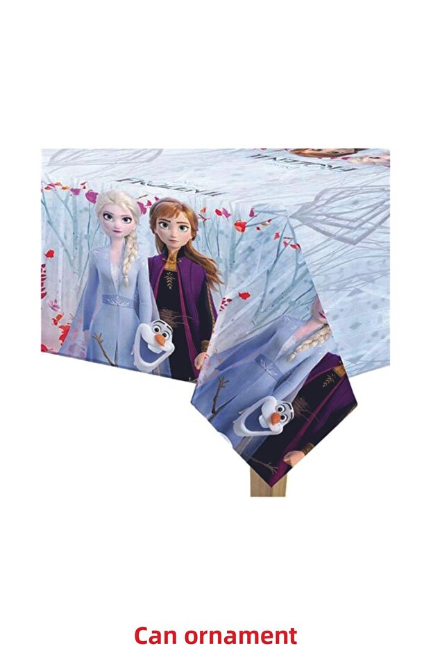 مفرش طاولة مطبوع فروزن 120x180