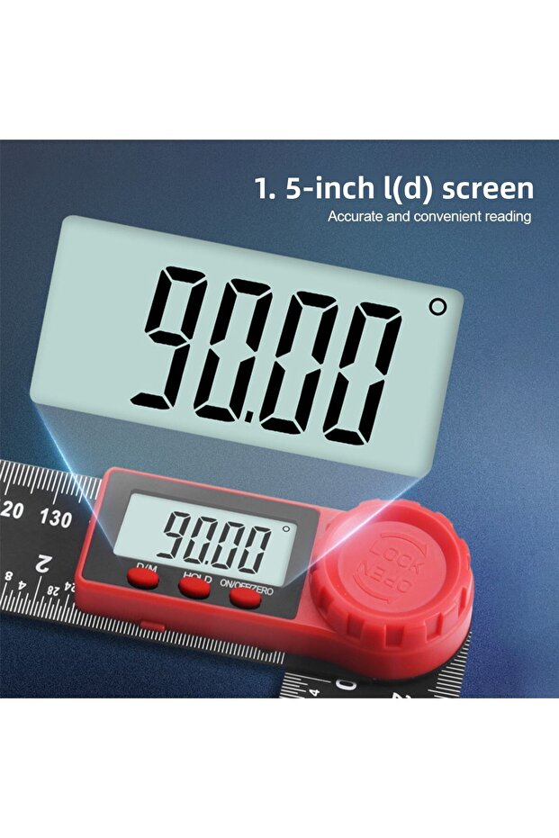 Digital Angle Ruler Inclinometer Angle Digital Electronic Scale Goniometer Protractor Angle Detec... - 3