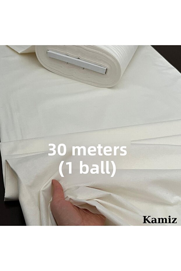 30 Meters Duvet Cover Fabric - Bed Sheet Fabric Width: 240 cm (1 Ball)