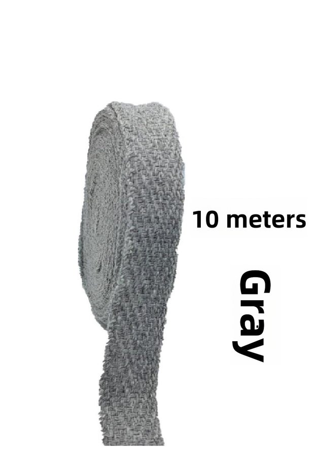 10 Meters Length 1 Centimeter Width Herringbone Extrafor Narrow Webbing Strip