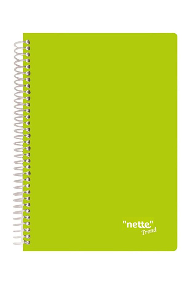 Trend A4 120 Sheets Checkered Notebook Spiral - 8