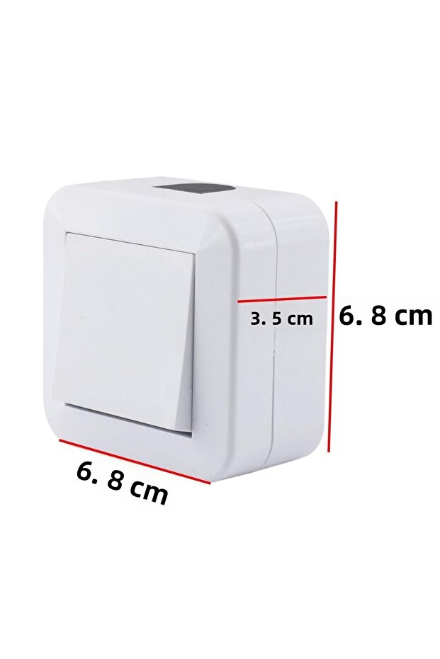 Surface Mounted Switch Button Nemliyer IP44 Electrical Switch Socket Surface Mounted Wireless - 2