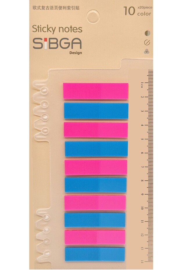 شفاف ملون Postit Post-it Post It. علامة الكتاب، علامة Postit، ورق الملاحظات، 200 ورقة