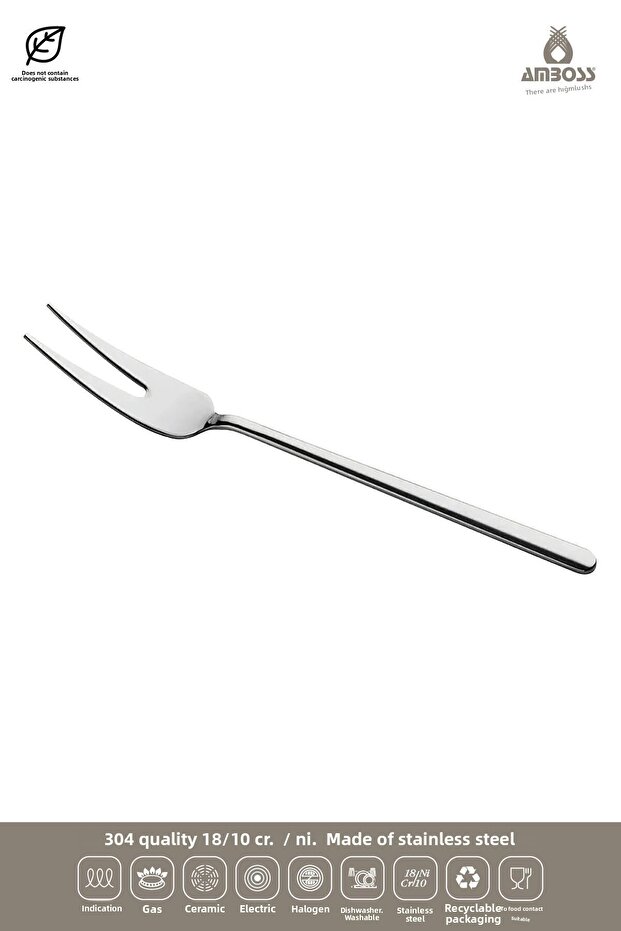 Lapis 5 Piece Serving Set - Silver - 3