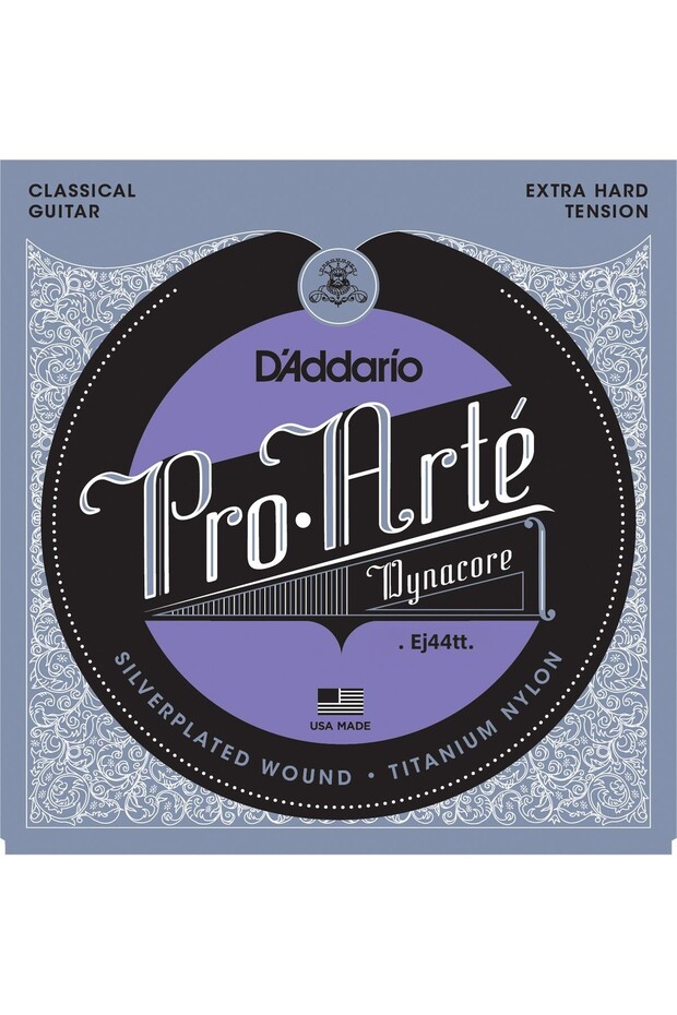 Ej44Tt Classical Guitar String Set, Pro-Arte,Dynacore, Titanium - 1