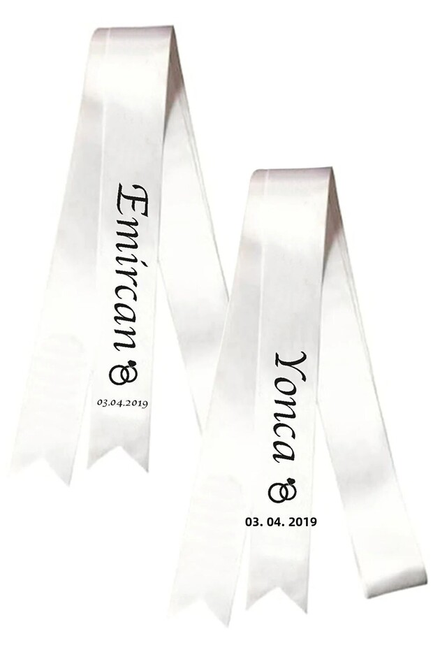 Engagement Wedding Bride Groom Jewelry Ribbon 2 mt