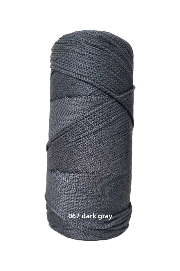 حبل مكرامية من البوليستر 200 جرام حبل مكرامية حقيبة حبل عداء حبل الحياكة رقم 4 - حبل مكرامية 1.4 ملم - 2