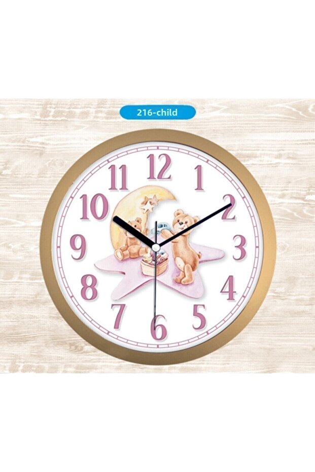 ساعة حائط لغرفة الأطفال - 1