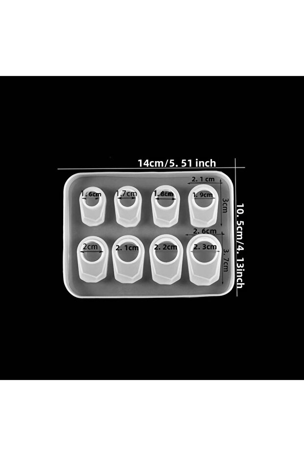 Epoxy Silicone Multi Ring Mold - 3