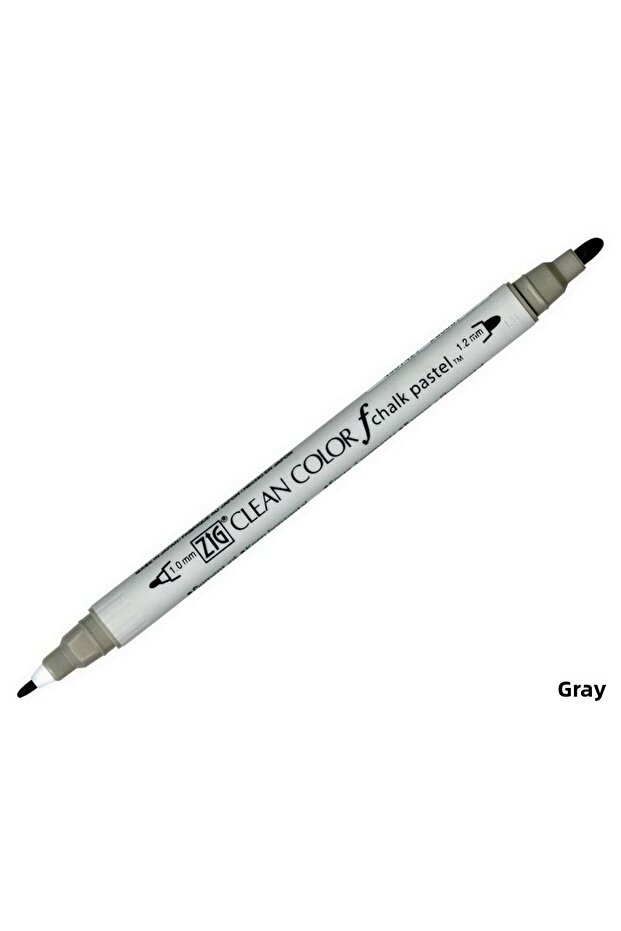 قلم رصاص ذو وجهين باللون الرمادي من Clean Color F Tcs-6000t 012
